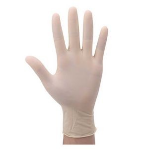 Clear Disposable Powder Free Latex/Rubber Gloves