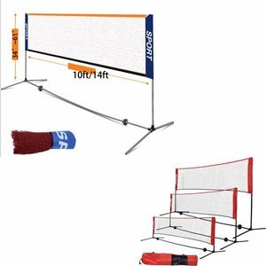 Adjustable Portable Net for Junior Tennis Kids Volleyball