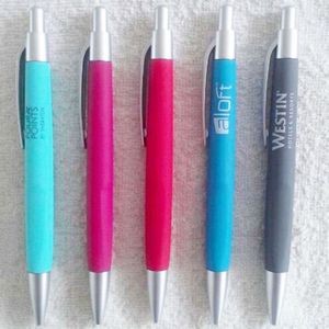 Hot Sale Click Stick Ballpoint Pen for Hotel & Resort Promotion