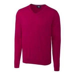 Cutter & Buck Lakemont Tri-Blend Mens Big and Tall V-Neck Pullover Sweater