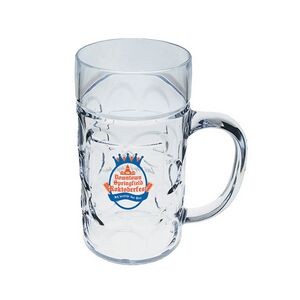 1/2 Liter Acrylic German Beer Mug