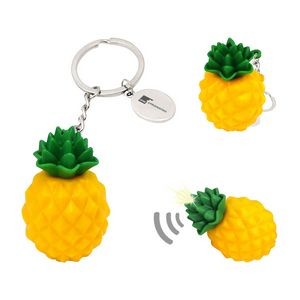 Pineapple LED Keychain