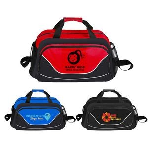 Sports Duffel Bag with Shoe Compartment