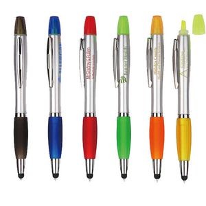 Multifunction Stylus Pen with Highlighter