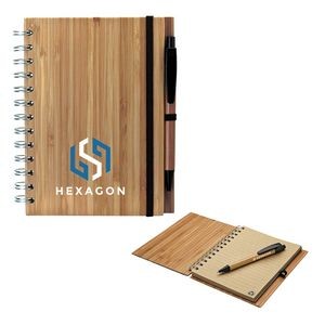 Bamboo Notebook & Pen