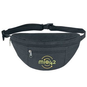 Poly Two Pocket Sports Fanny Pack
