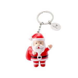 Santa Claus LED Keychain