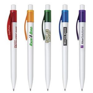 Translucent Clip Ballpoint Pen