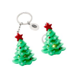 Christmas Tree LED Keychain