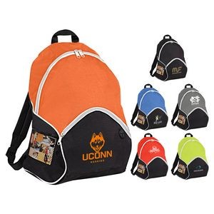 Poly Multi-Pocket School Backpack