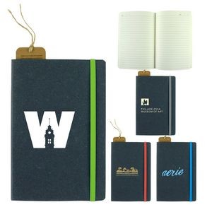 Recycled Leather Hardcover Notebook