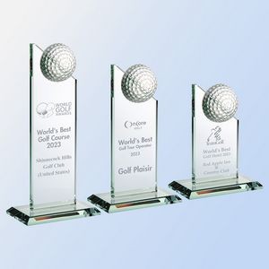 Jade Glass Golf Ball Award