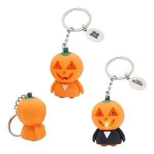 Mr. Pumpkin LED Keychain
