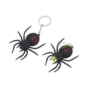 Spider LED Keychain