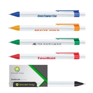 Business Card Holder Ballpoint Pen