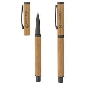 Kimi Bamboo Cap-Off Ballpoint Pen