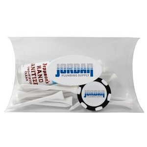 Domed Poker Chip Handsanitizer Pillow Pack