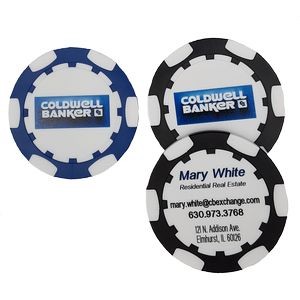 Business Card Poker Chip