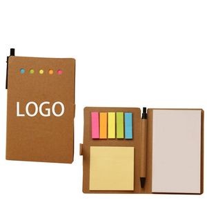 Recycled Adhesive Notepads Desk Essentials