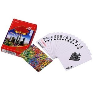 Various Bridge Size Advertising Playing Cards