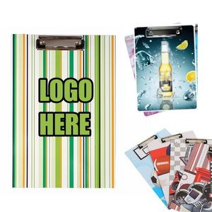 A4 Size Letter Size Acrylic Full Color Process Clipboard