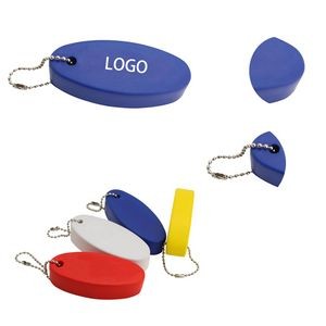 Oval Floater Keychain