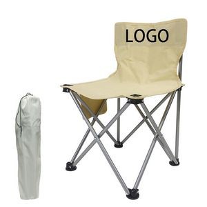 Portable Oxford Folding Chair With Carrying Bag
