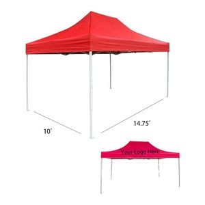 10' x 15' Full Dye Sublimated Square Canopy Tent