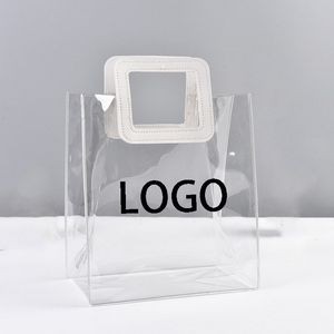 Waterproof Clear PVC Tote Bag