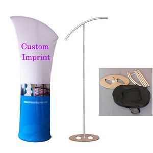 Fabric Display Stand Tower Pointed Curve Kit