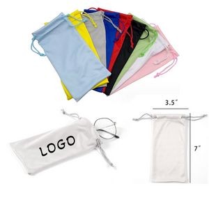 Glasses Storage Pouch With Drawstring