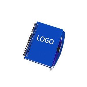 A5 PP Hardcover Spiral Notebook with Pen