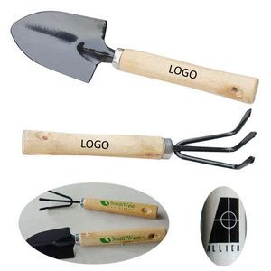 Shovel And Rake 2-Piece Kit Garden Tool Sets