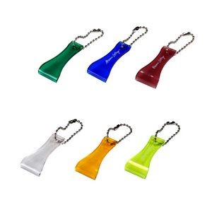 Translucent Lottery Scraper With Bead Chain
