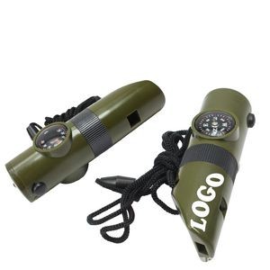 7-In-1 Emergency Survival Whistle
