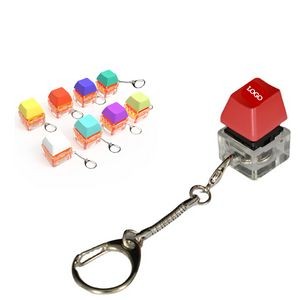 LED Relaxing Keyboard Switch Keychain