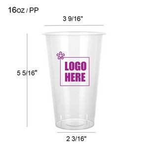 16 Oz. Hot/Cold Disposable Beverage Cup