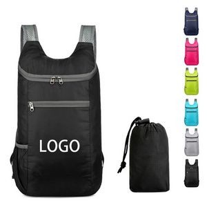 Waterproof lightweight Foldable Nylon Backpack