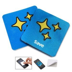 Sticky Silicone Microfiber Screen Cleaner