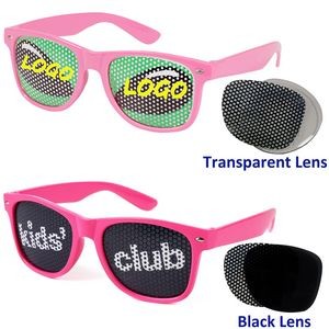 Pinhole Sticker Sunglasses