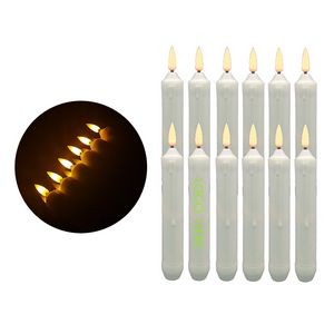6 1/8" Custom Light Up LED Taper Candles
