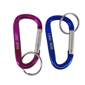Aluminum Carabiners with Keyring