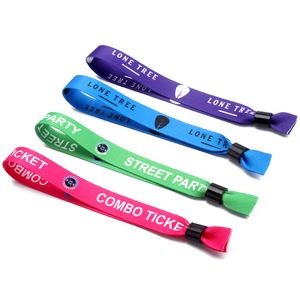5/8" Sublimation Fabric Cloth One Time Use Event Wristband