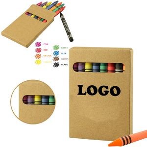 Eco-Friendly Colored Pencil Set in Kraft Paper Box