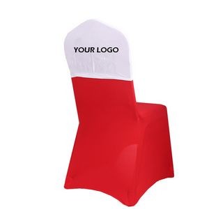 Polyester Half-warpping Style Chair Cover