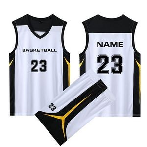 Custom Men's Short Sleeve Basketball Uniforms & Jerseys