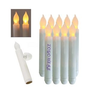6 1/2" Custom Light Up LED Taper Candles