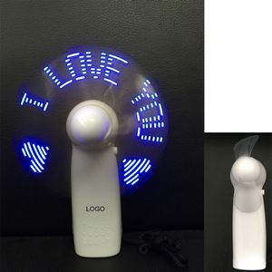 LED Handheld Message Fan
