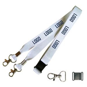 Open Ended Face Mask Lanyard with Neck Clasp