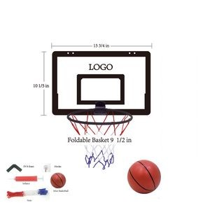 Mini Basketball & Hoop Set